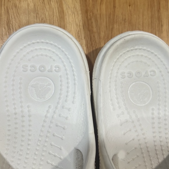 Crocs slides white size 8 - Picture 7 of 8